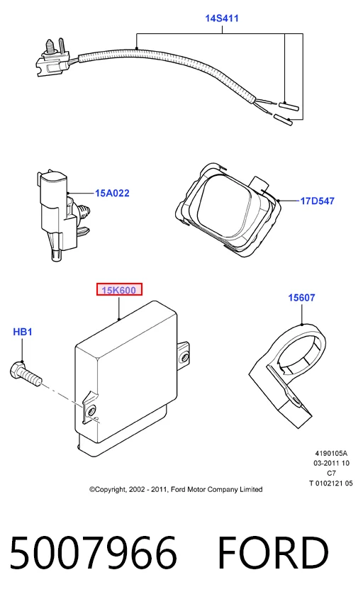 Comprar Módulo de confort Ford Connect  PU2 a bajo precio