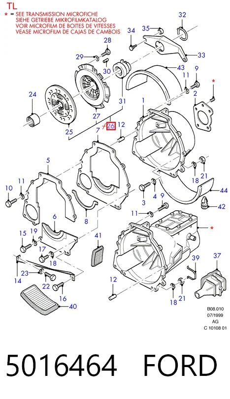 Comprar Embrague Ford Transit III V