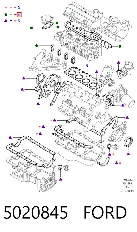 5020845 Ford