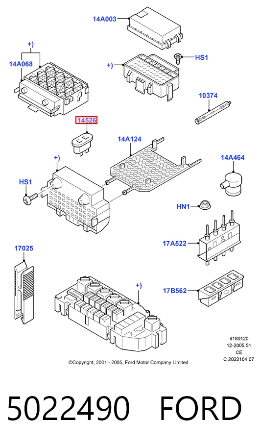 5022490 Ford