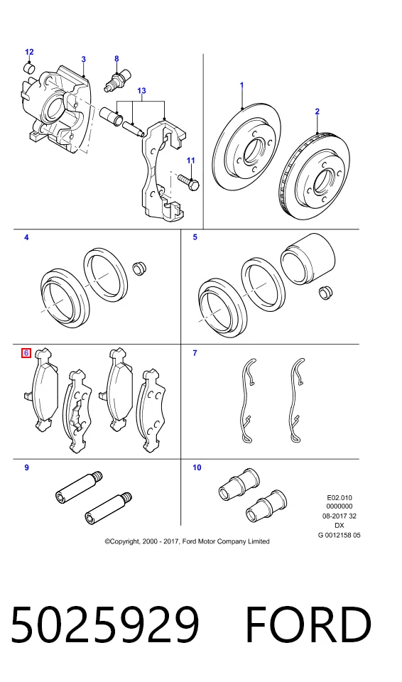5025929 Ford
