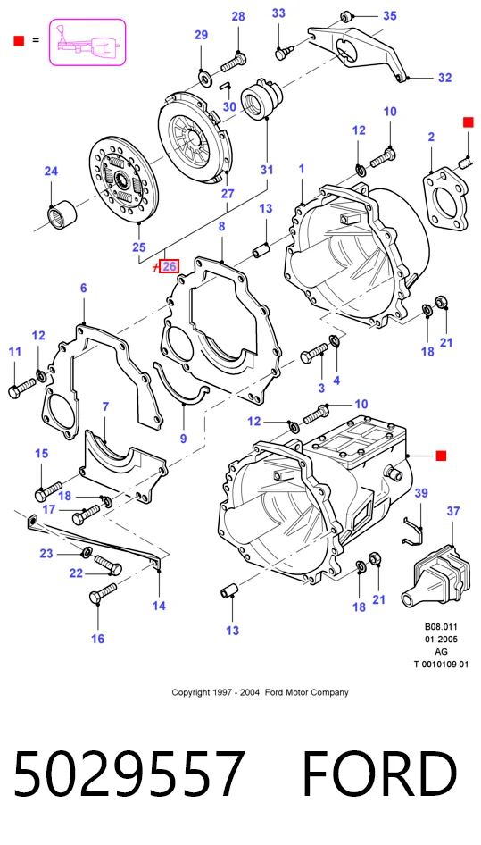 Precio del repuesto Kit de embrague Taunus  sedán