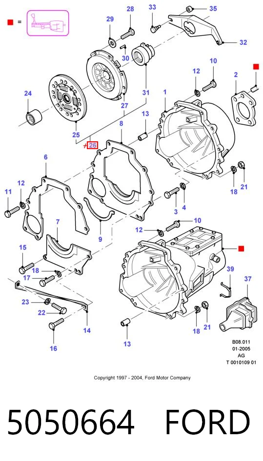 Mecanismo de embrague Ford Sierra  desde 116,82 €