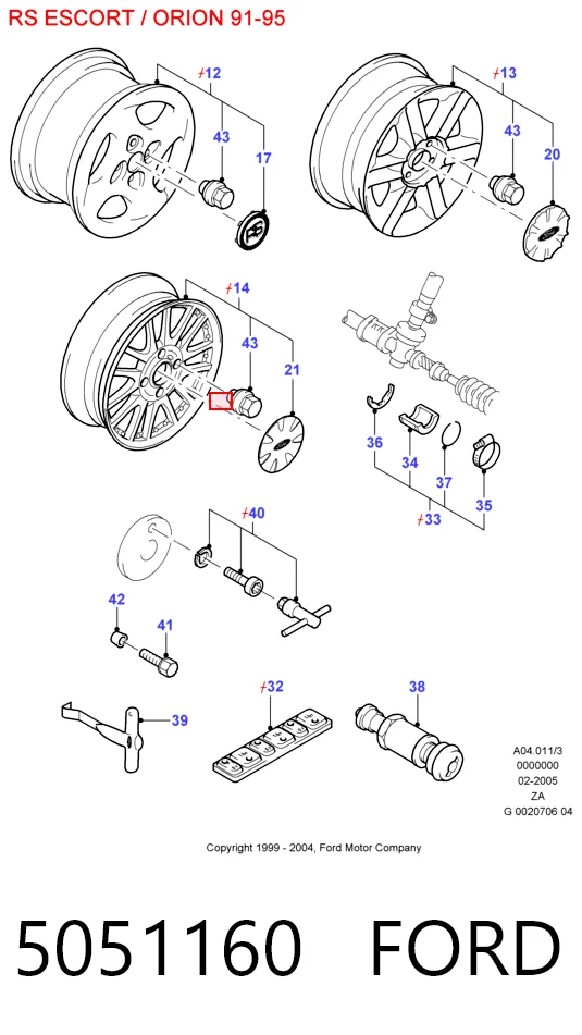 5051160 Ford