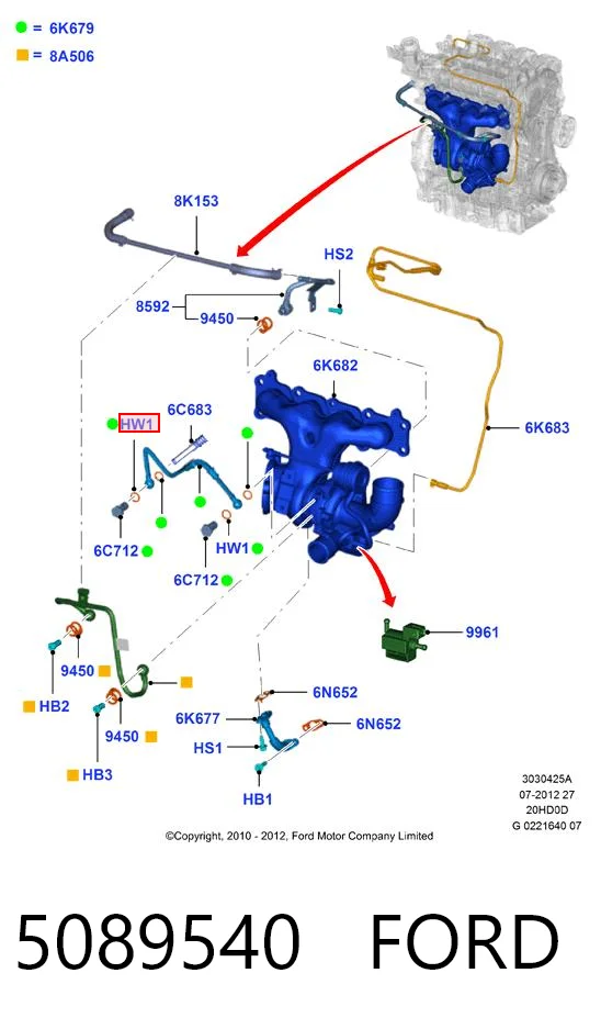 5089540 Ford