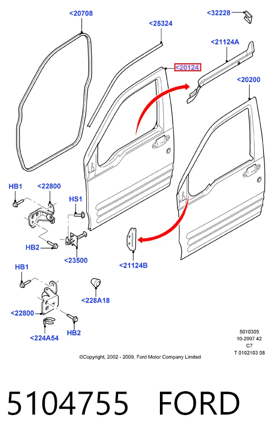 5104755 Ford