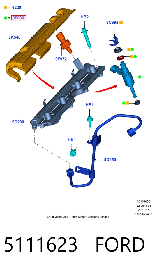 5111623 Ford