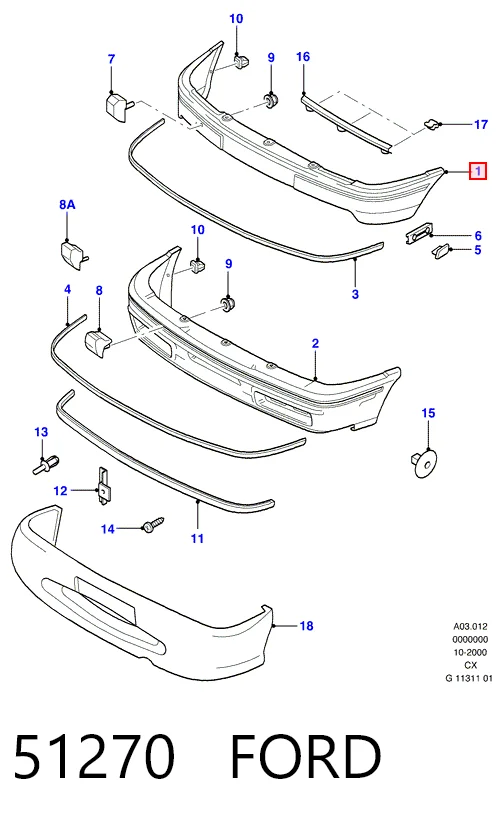 Parachoques delantero Polcar 320907R precio, desde 66,64 EUR