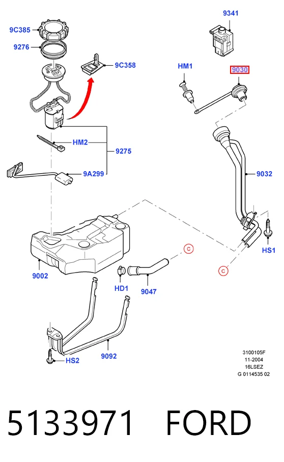  Tapon de gasolina Ford Connect 