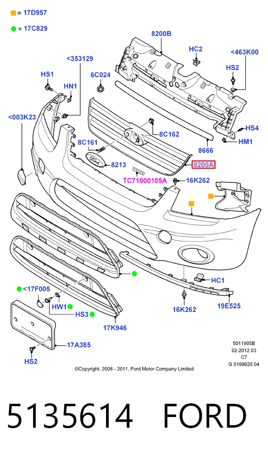 5135614 Ford
