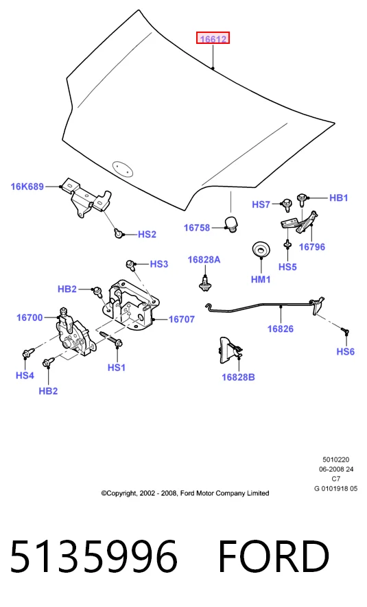 Comprar Capó Ford Connect  TC7