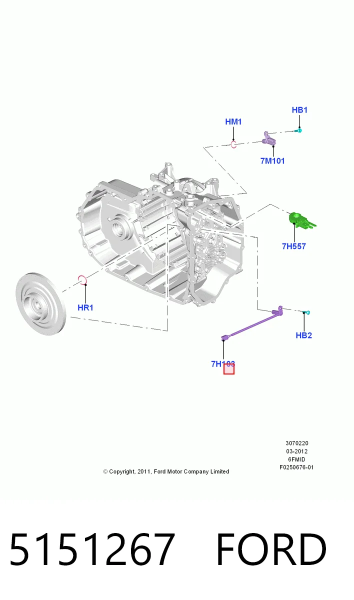 Captador de velocidad Ford Explorer  (2011-2019)