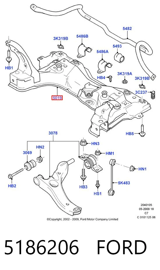 Comprar Puente delantero Ford Connect TOURNEO PU2
