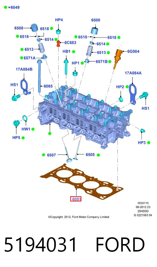 Juntas de culata Volvo 31316604 precio, desde 36,04 EUR