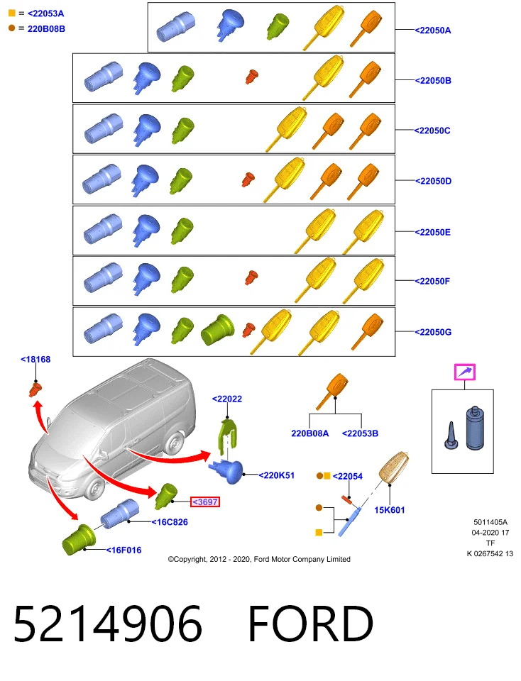 Cilindro de cierre, cerradura de encendido Ford BK213697AD precio, desde 51,96 EUR