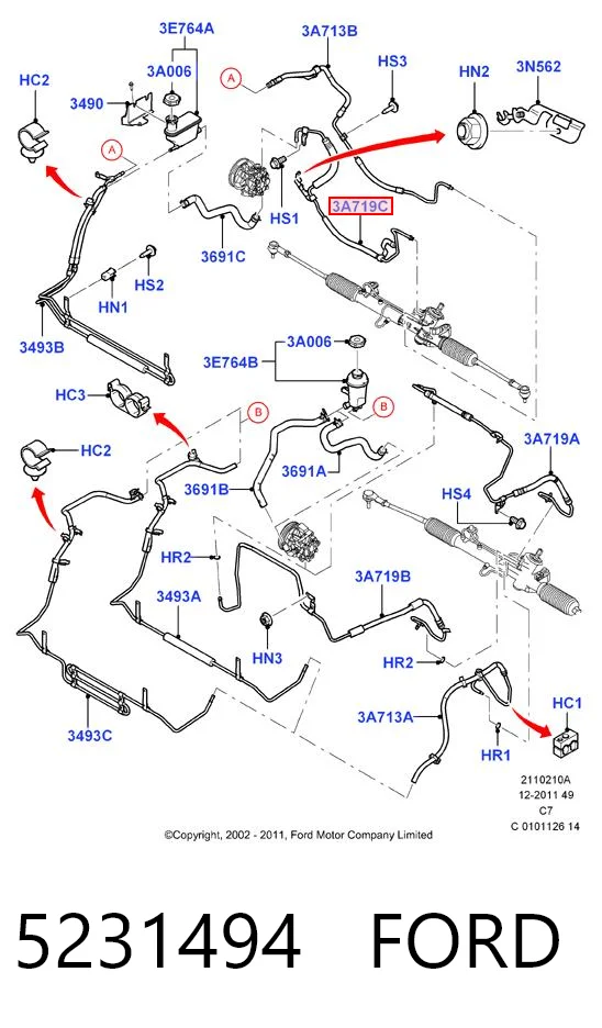 5231494 Ford