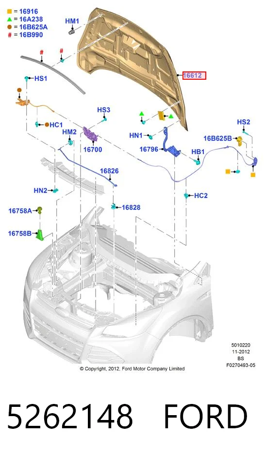 5262148 Ford