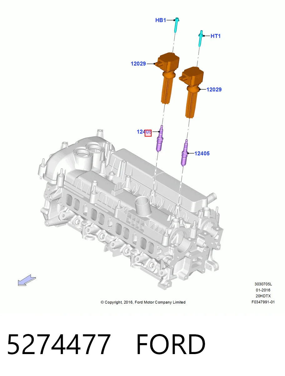  Bujía Ford S-Max 