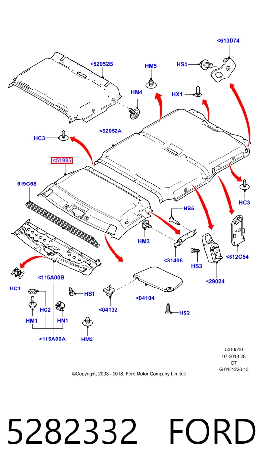 5282332 Ford
