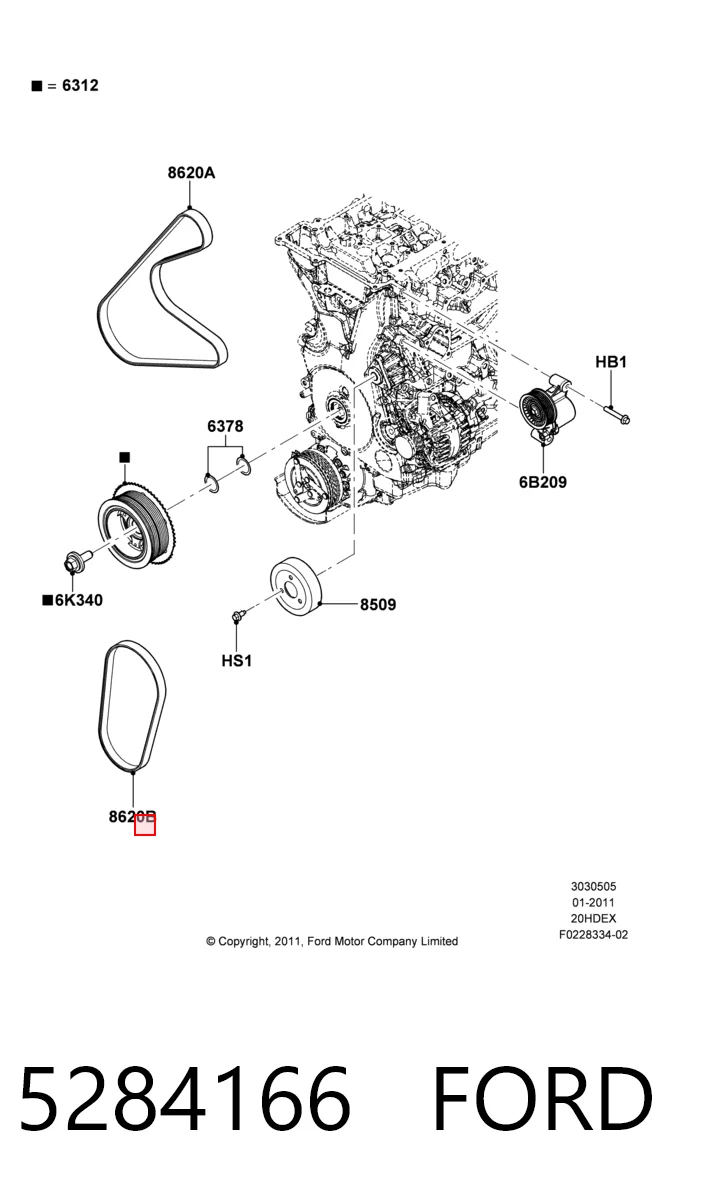 5284166 Ford