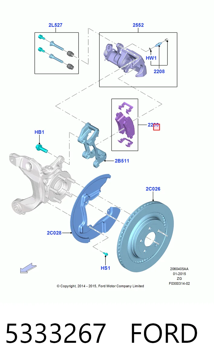 5333267 Ford