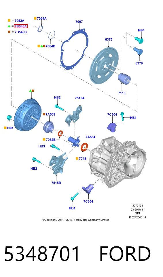 5348701 Ford
