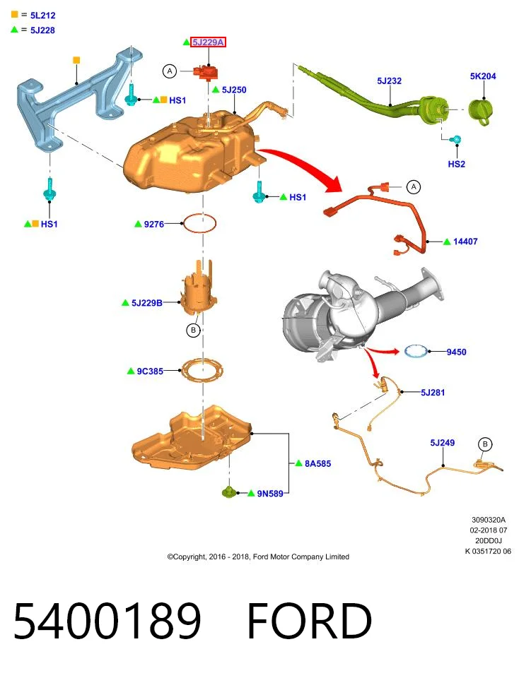 5400189 Ford