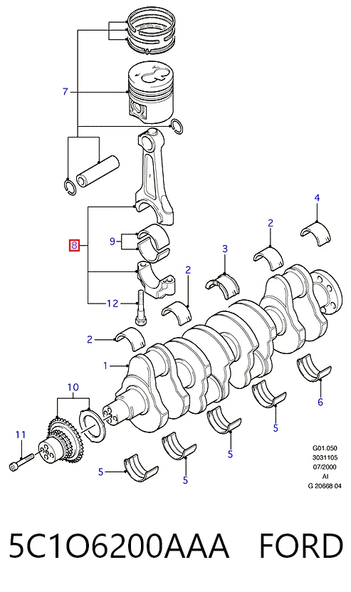 5C1O6200AAA Ford
