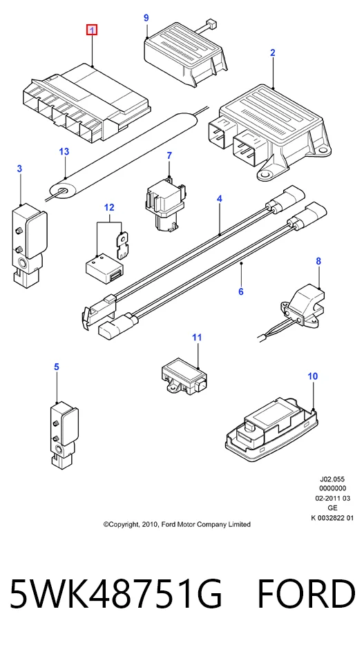 Módulo de confort Ford Mondeo III hatchback (B5Y) (2000 - 2007) precio, desde 31,94 EUR