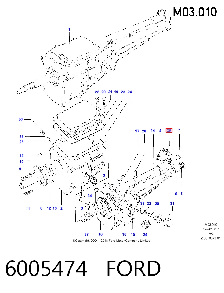 Comprar Interruptor de marcha atrás Ford Sierra I GBC