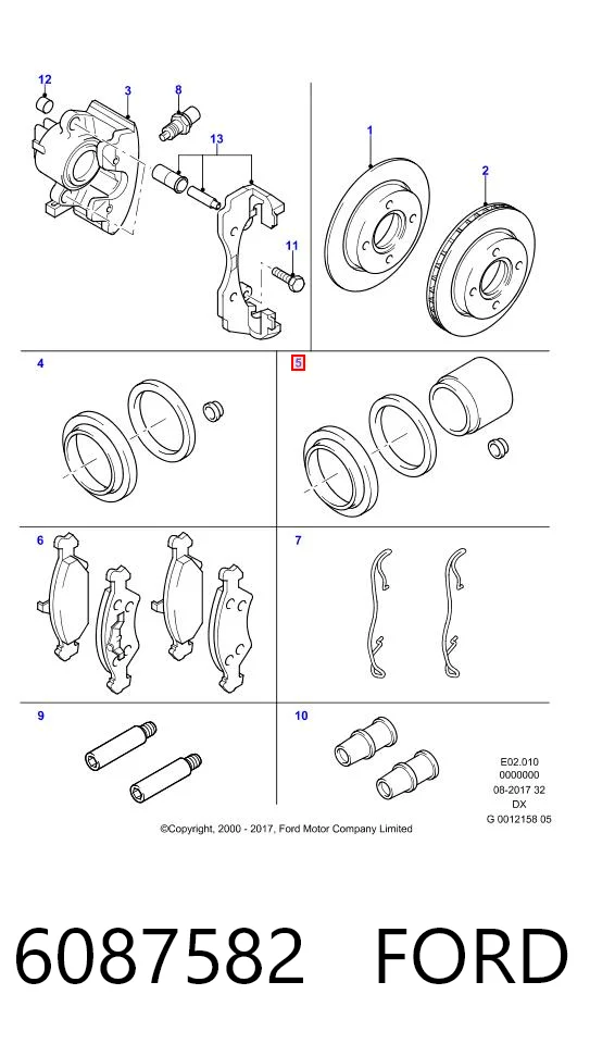 6087582 Ford