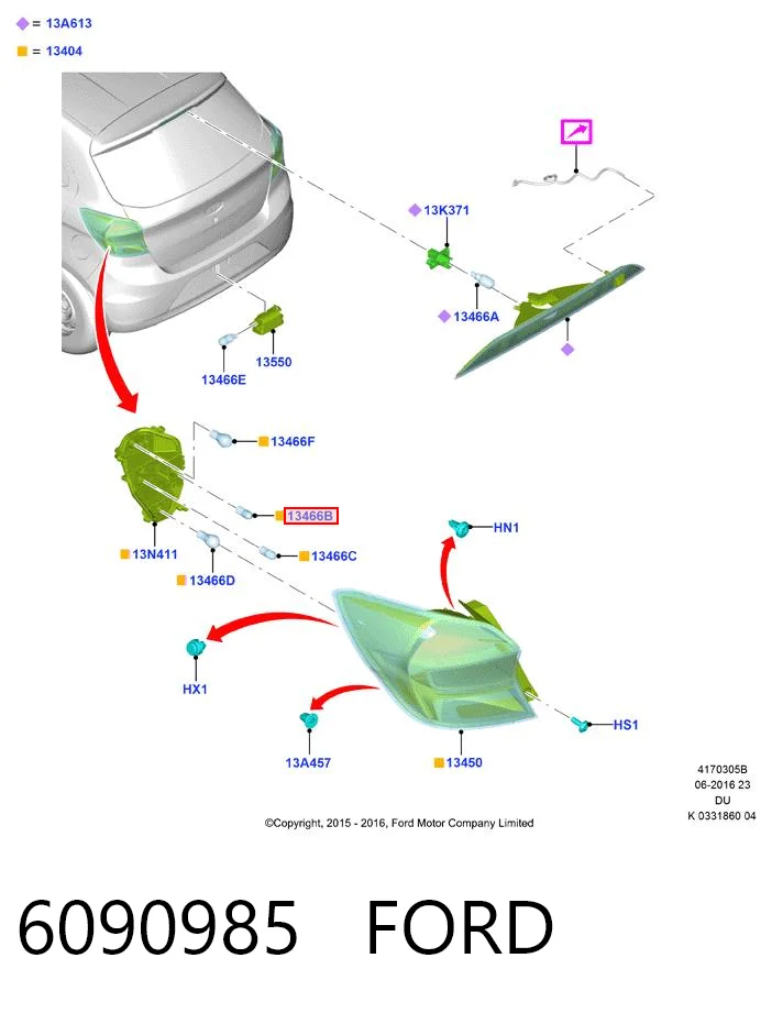 6090985 Ford