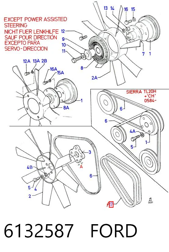 Correa accesorios Dayco 11A0890C