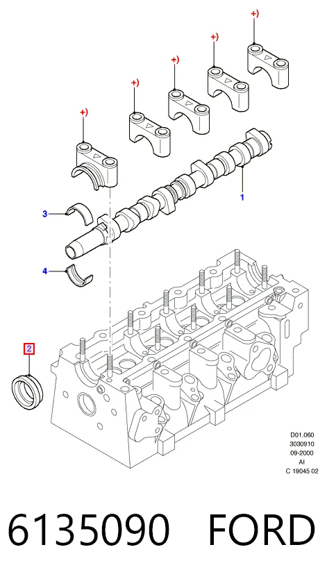 Retén del árbol de levas Ford S-Max monovolumen (CA1) (2006 - 2014) precio, desde 6,75 EUR