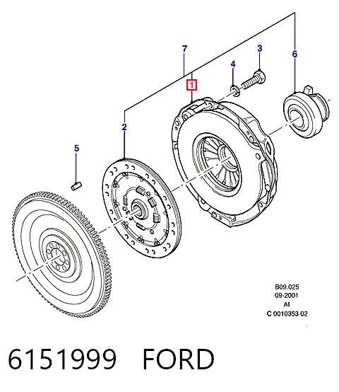 Plato de presión de embrague Ford Transit III bus (V) (1977 - 1986) precio, desde 58,99 EUR