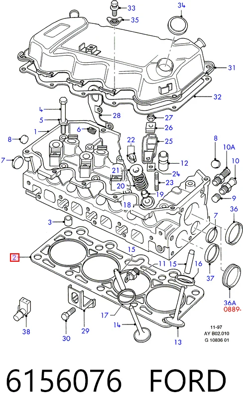 Empaque de culata Ford Escort III hatchback comprar en España
