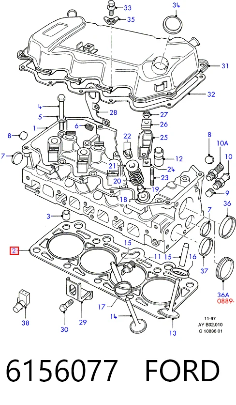 Comprar Junta de culata Ford Escort IV ALF