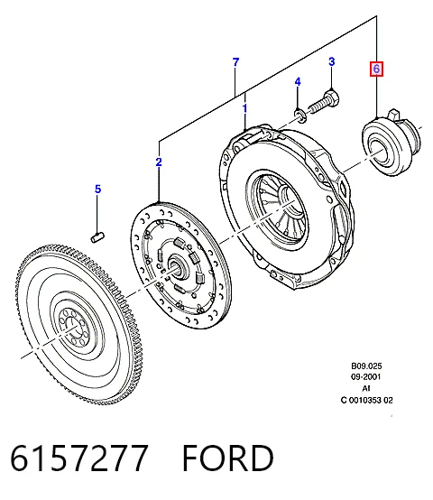 3151810004 Sachs Cojinete embrague