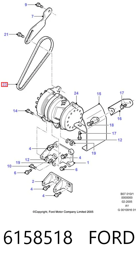 6158518 Ford