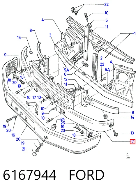 Rejilla delantera Ford Transit IV bus (T) (1985 - 1992) precio, desde 51,74 EUR