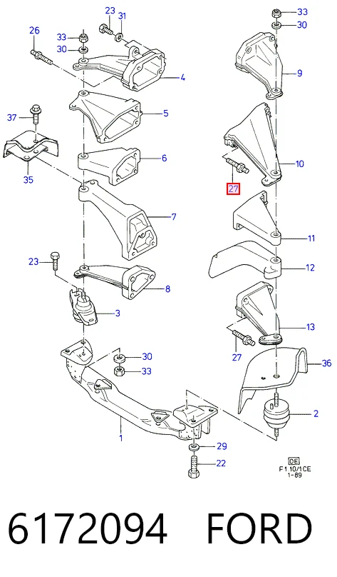 Engranaje de dirección Ford Sierra I hatchback (GBC) (1982 - 1987) precio, desde 103,33 EUR
