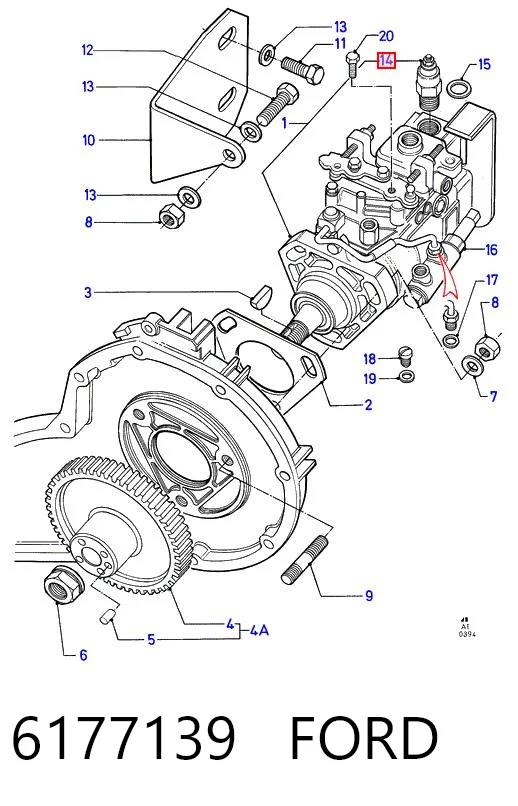 Comprar 3912142020 Hyundai/Kia Válvula de corte de combustible de la bomba de inyección