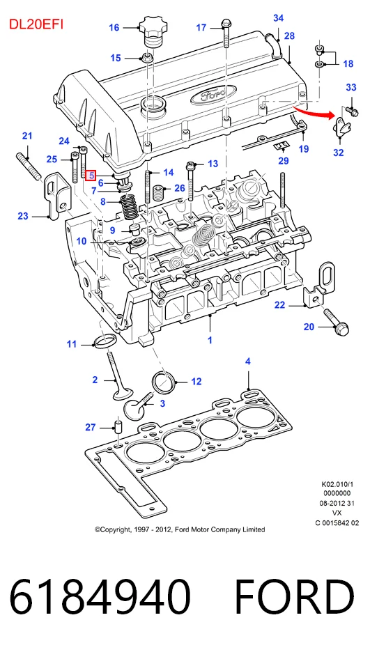 Taqués de motor para Ford Transit IV E