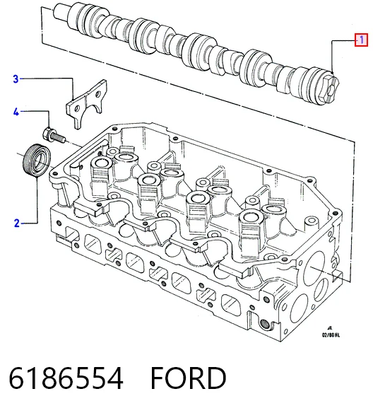 Comprar Árboles de levas Ford Escort III GAA, AWA, ABFT, AVA