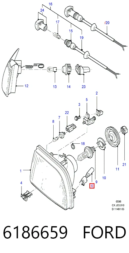 6186659 Ford