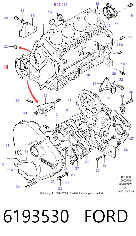 Comprar Bomba de aceite Ford Mondeo II BFP a bajo precio