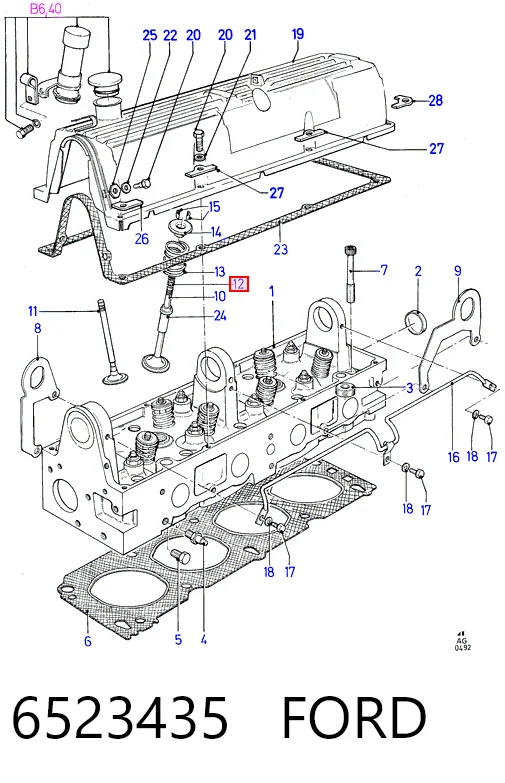 Comprar Retenes de válvulas Ford Escort IV ALF