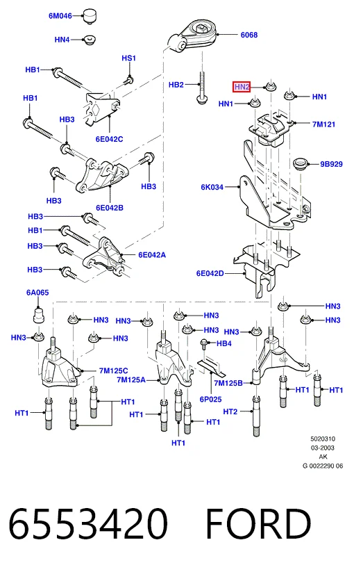 6553420 Ford