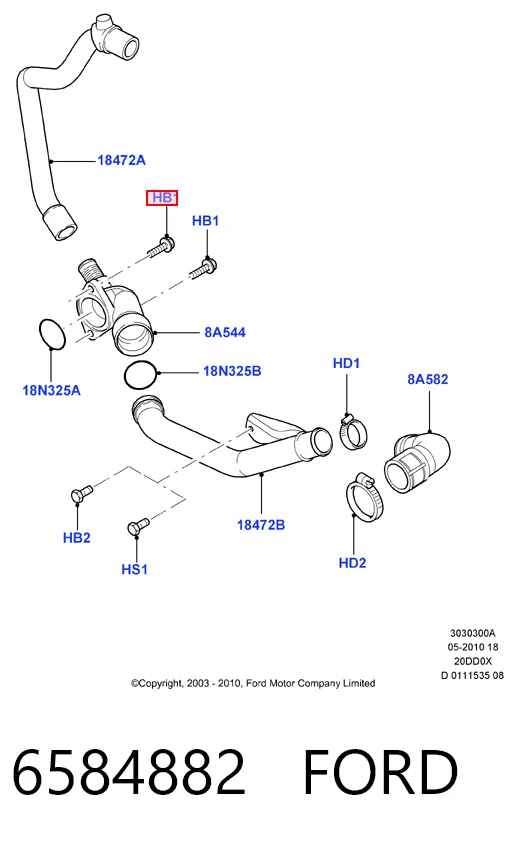 6584882 Ford