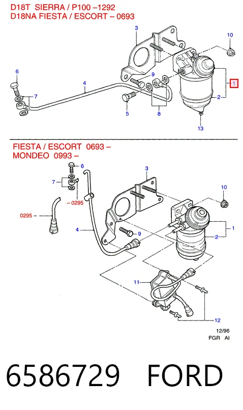 Comprar 26560017 Hanomag Filtro diesel